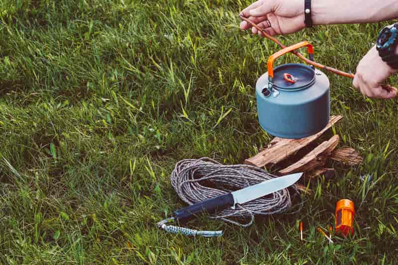 Cooking while Trekking