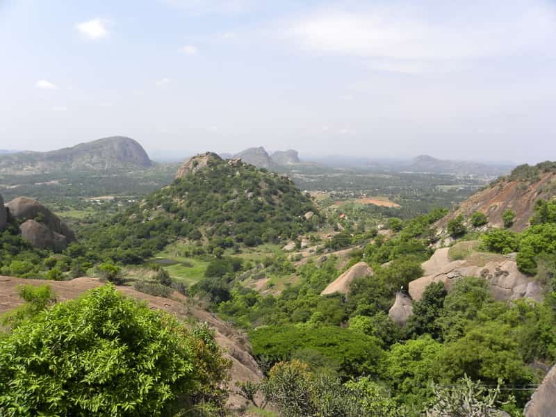 Landscape around Ramanagara