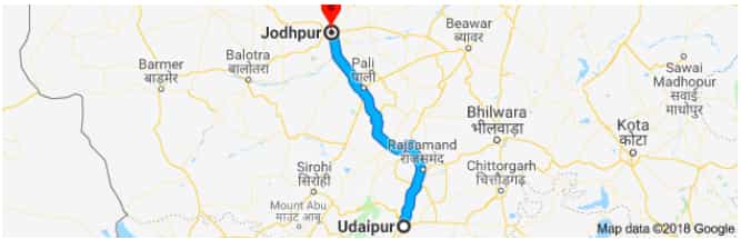 Udaipur To Jodhpur Road Route Map Udaipur To Jodhpur - Treebo Blog