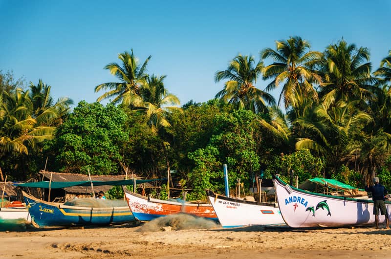 Morjim Beach | cleanest beach in goa