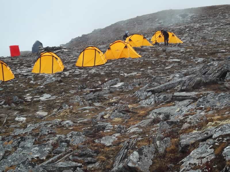 Camping at Roopkund