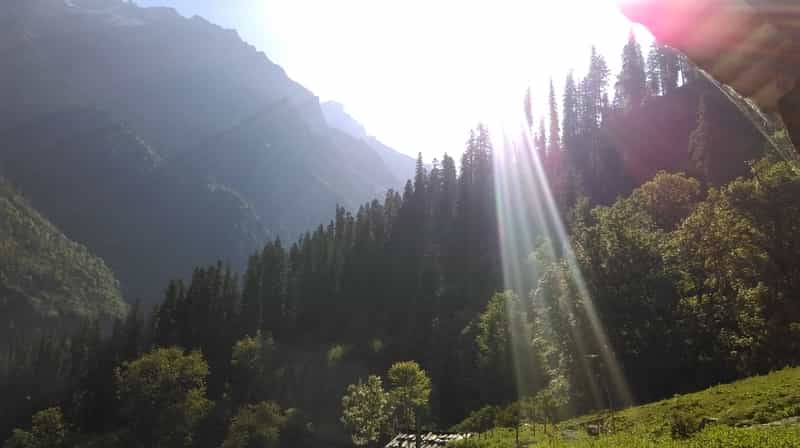 Morning at Kheerganga