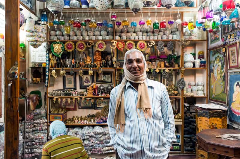 Shopping for souvenirs